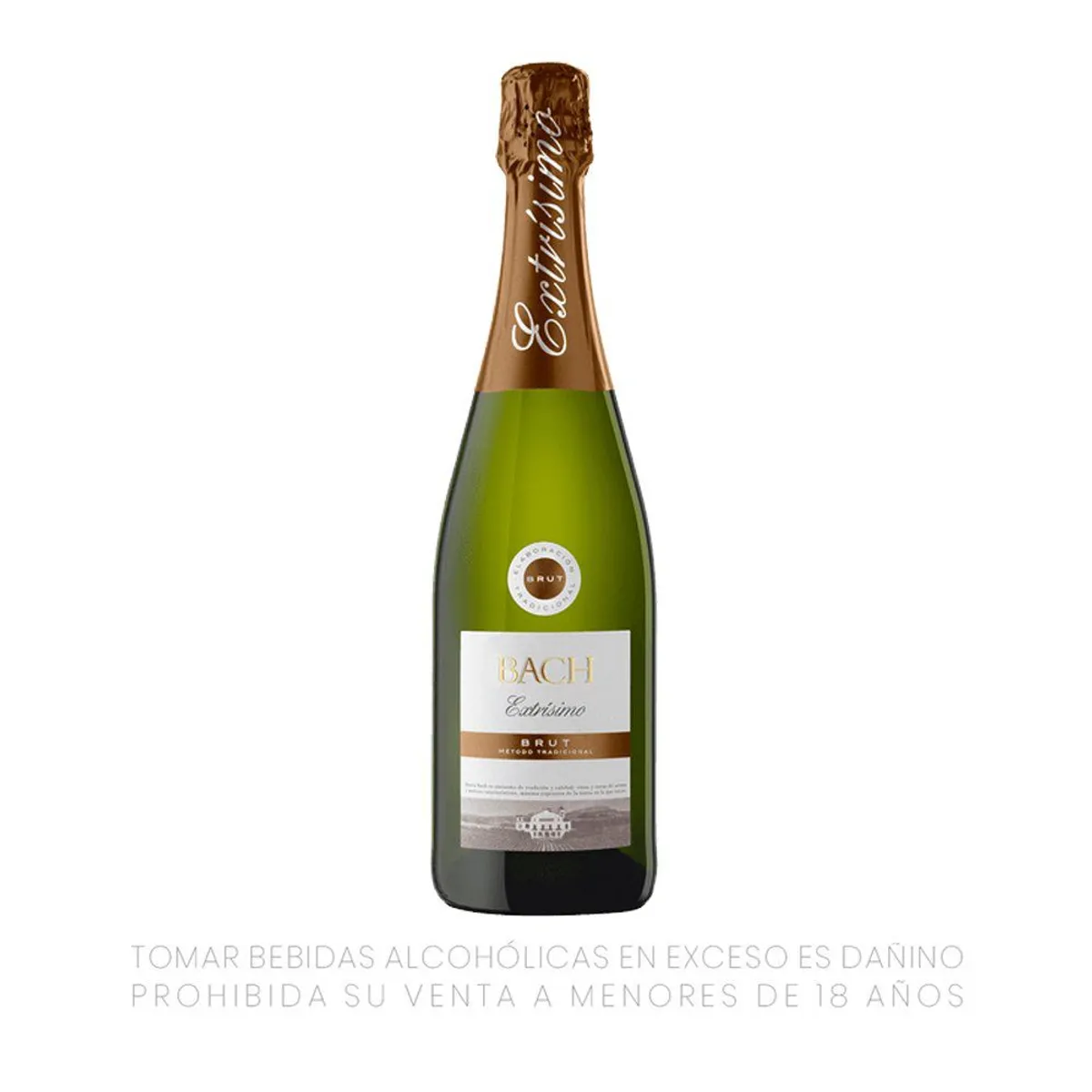 BACH - Vino Bach Extrisimo Brut Botella 750 mL