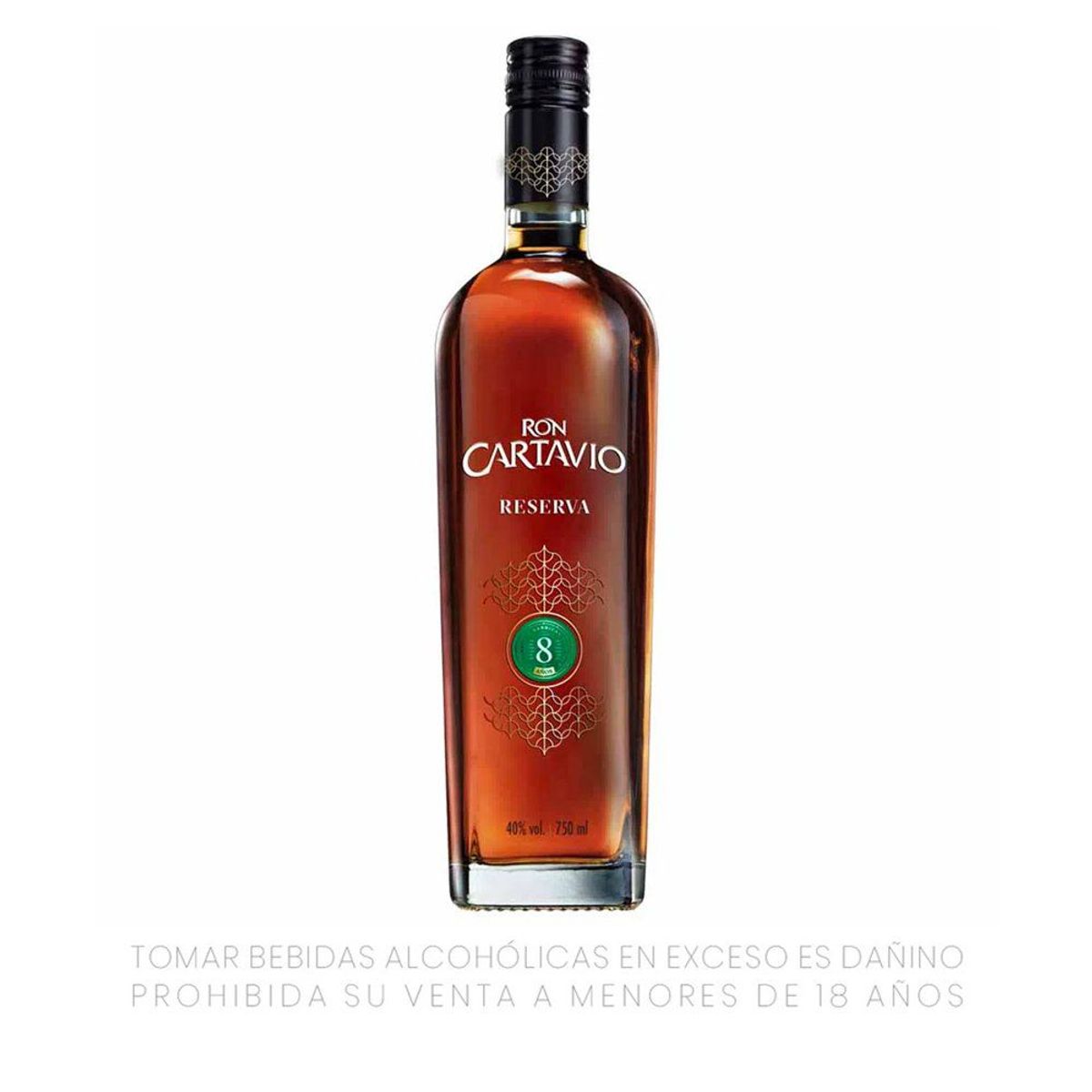 CARTAVIO - Ron Cartavio Reserva 8 Años Botella 750 mL