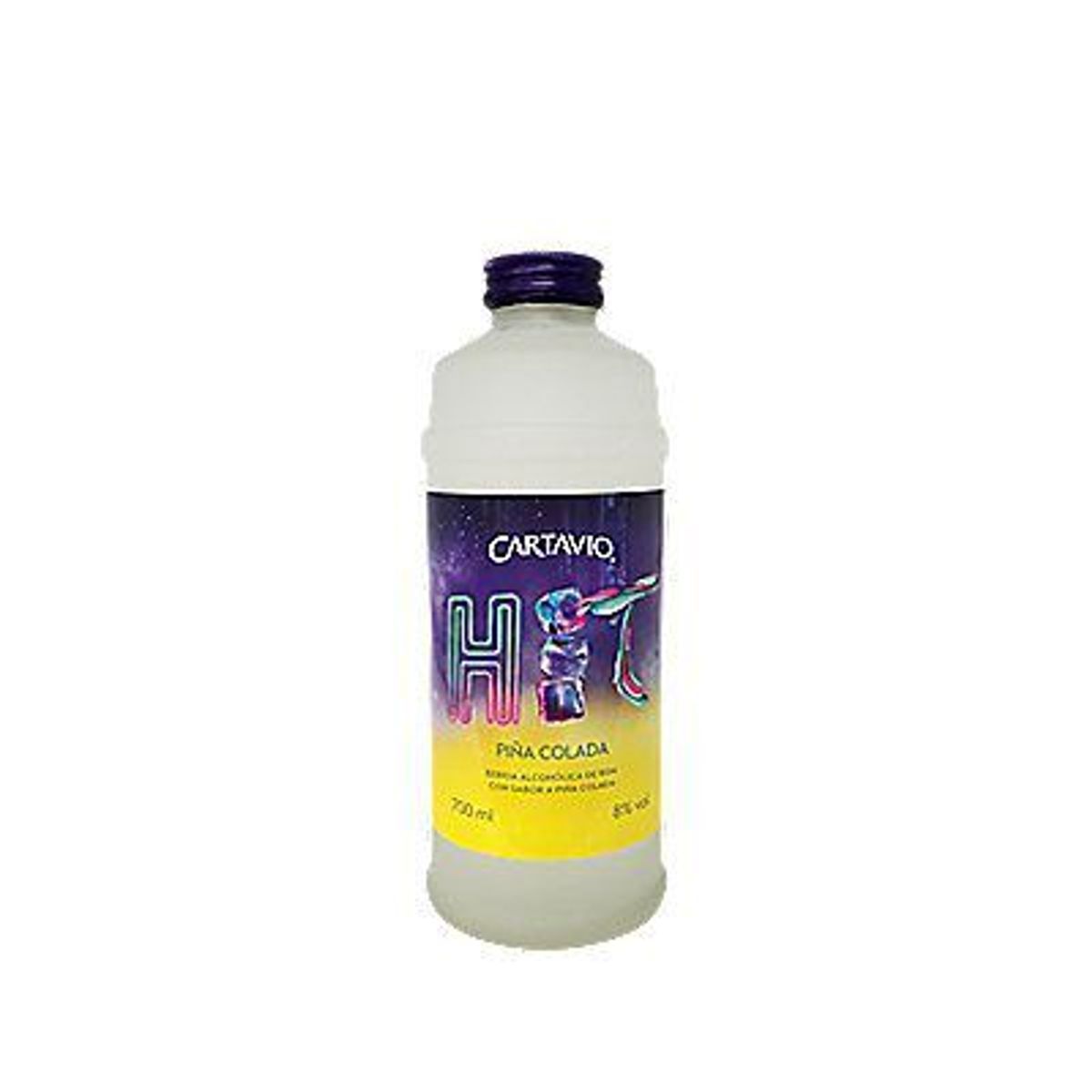 CARTAVIO - Bebida RTD Cartavio Hit Piña Colada Botella 700 mL