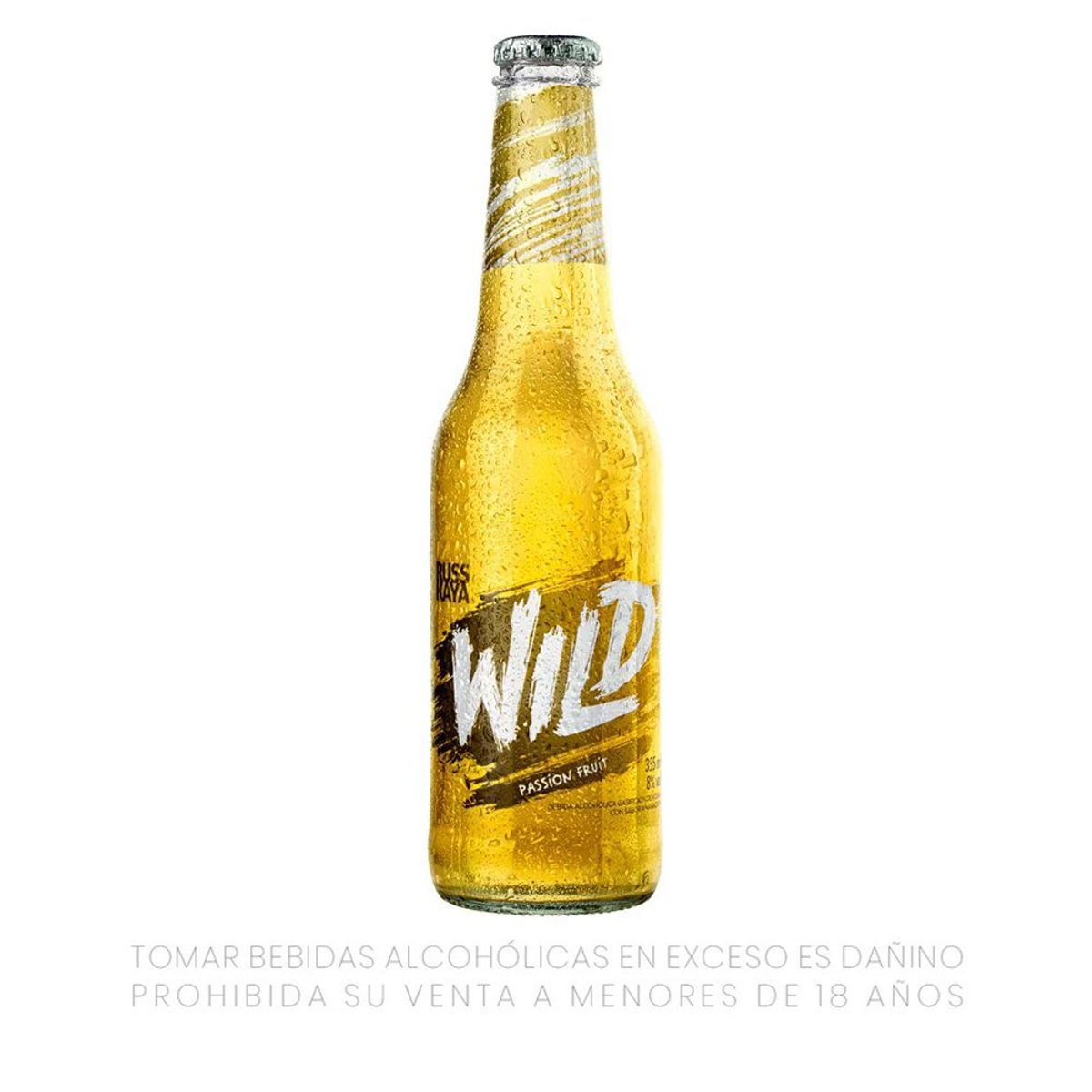 RUSSKAYA - Bebida RTD Russkaya Wild Passion Fruit Botella 355 mL