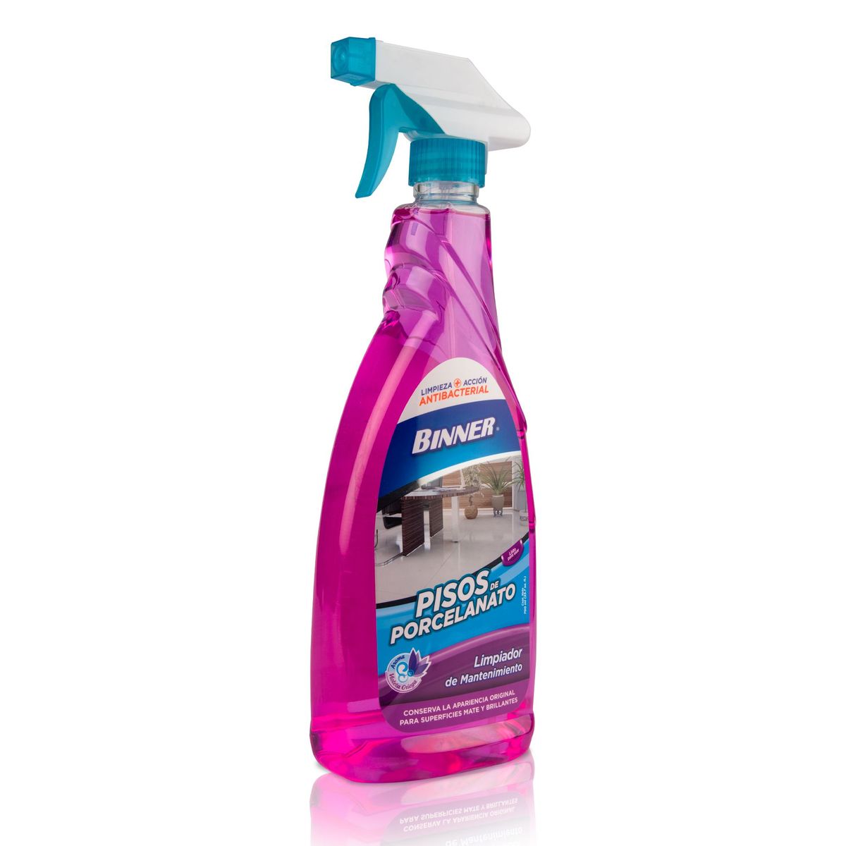 BINNER - Limpiador de Mantenimiento Binner Pisos de Porcelanato Envase 700 mL
