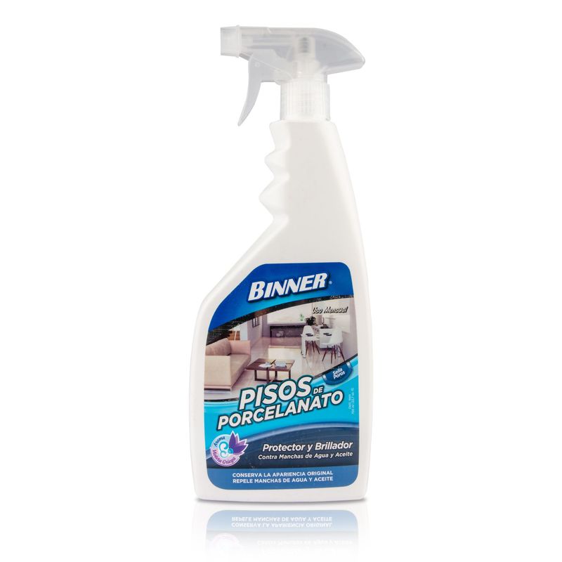 BINNER - Líquido Protección Y Brillo Binner Pisos Porcelanato Aroma Violetta Envase 700 ml