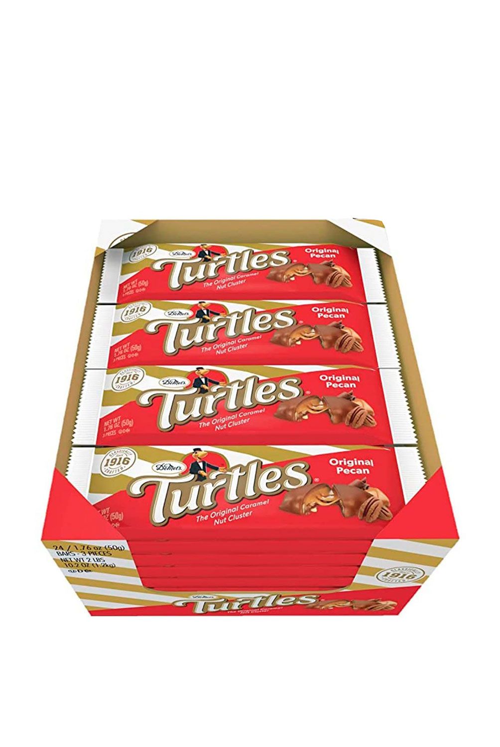 DEMETS - Chocolate Turtles Kink Display x 24 unidades