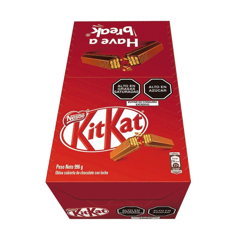KIT KAT - Kit Kat 4 Fingers Display x 24 Unidades