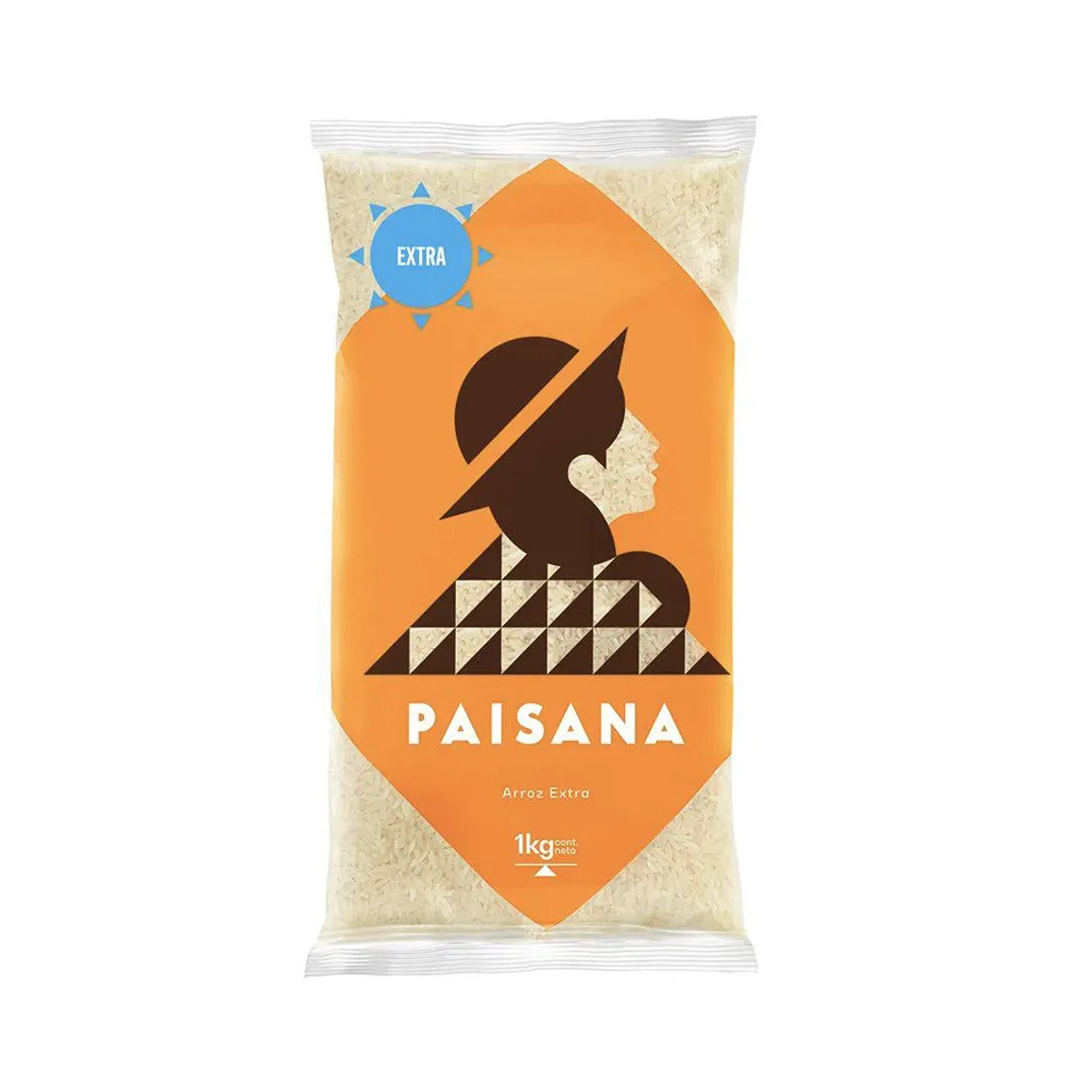 PAISANA - Arroz Extra Paisana Bolsa 1 Kg