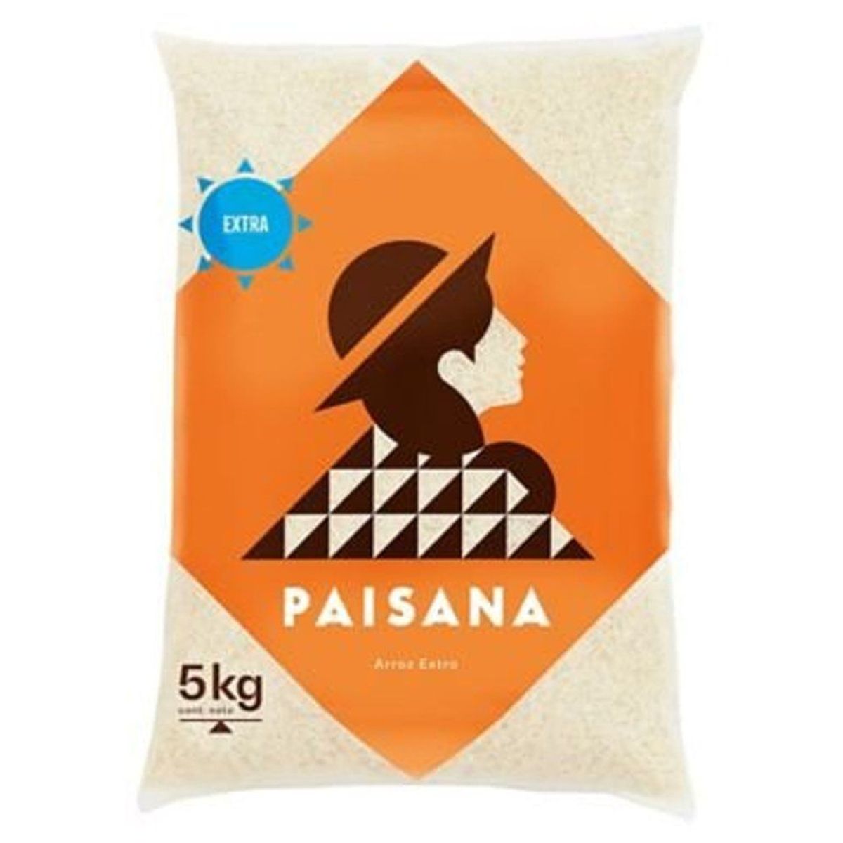 PAISANA - Arroz Extra Paisana Bolsa 5 Kg