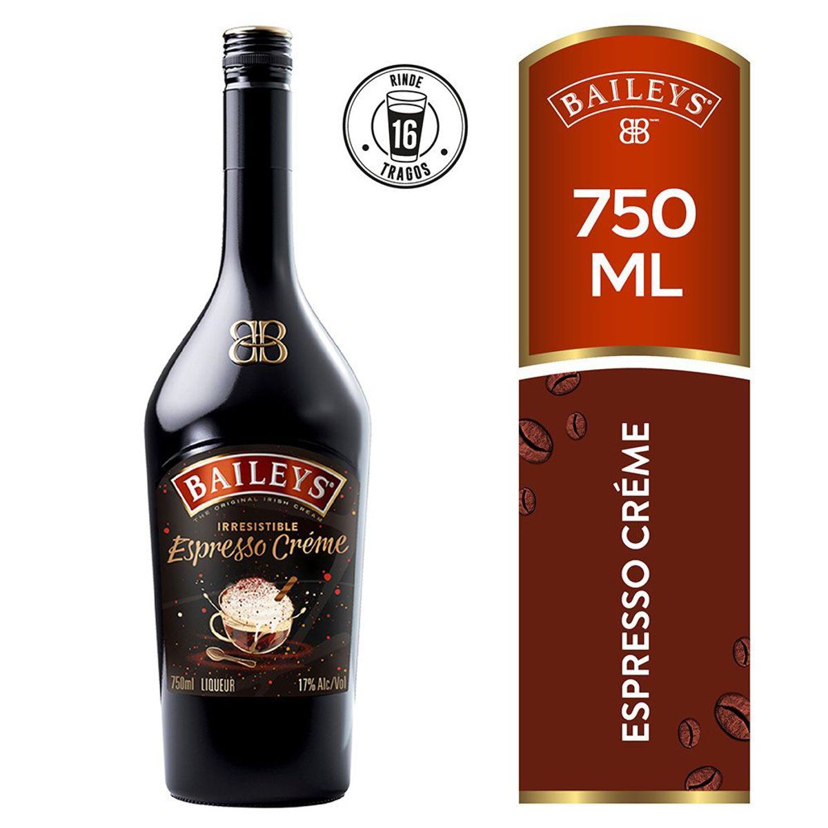 BAILEYS - Irish Cream Baileys Espresso Creme Botella 750 mL