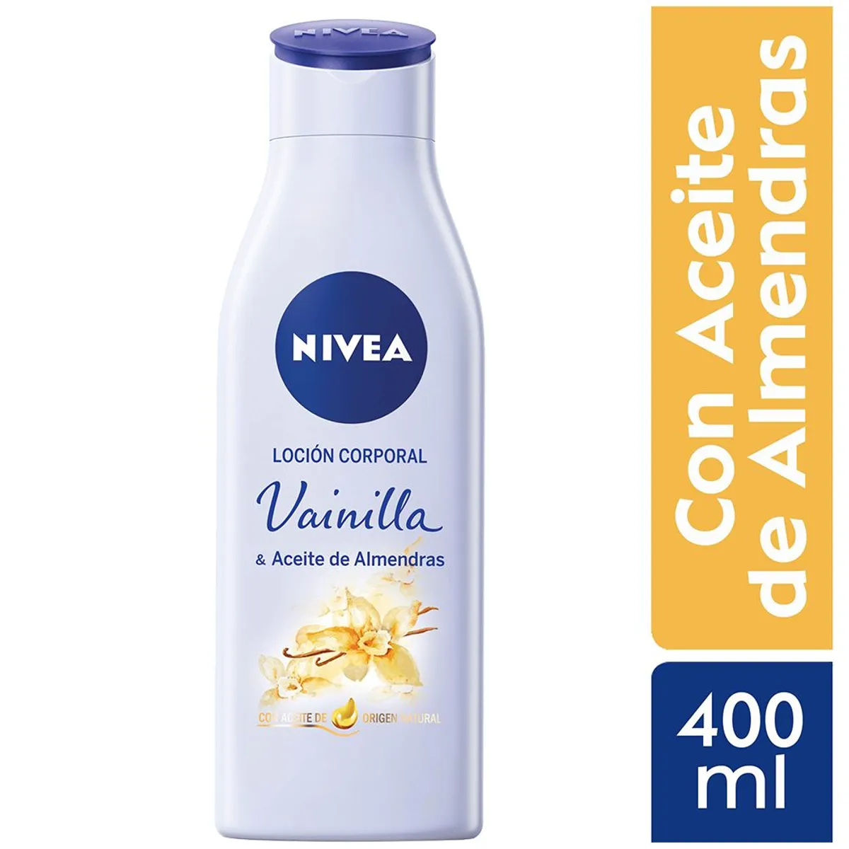 NIVEA - Loción Corporal Nivea Vainilla y Almendra Envase 400 mL