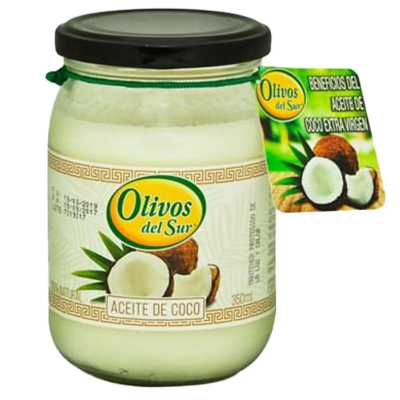 OLIVOS DEL SUR - Aceite de Coco Olivos del Sur Envase 350 mL