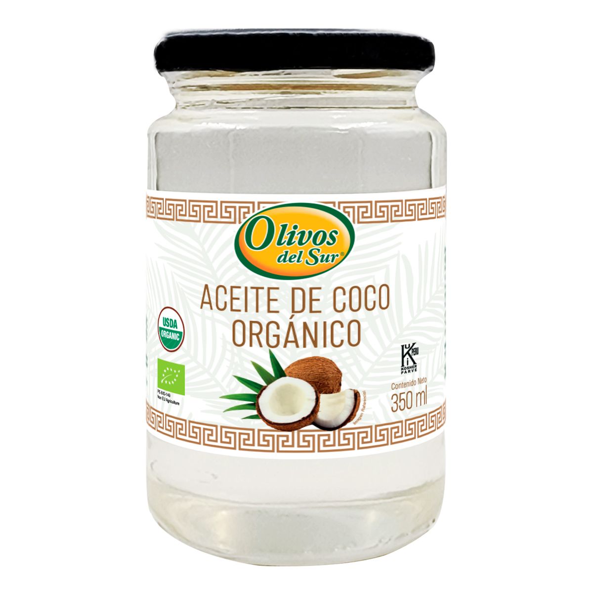 OLIVOS DEL SUR - Aceite de Coco Olivos del Sur Envase 350 mL
