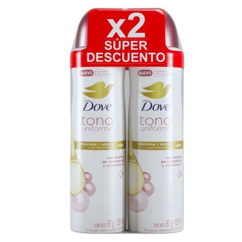 DOVE - Antitranspirante Dove En Aerosol Dermoaclarant 48h Envase 150 mL