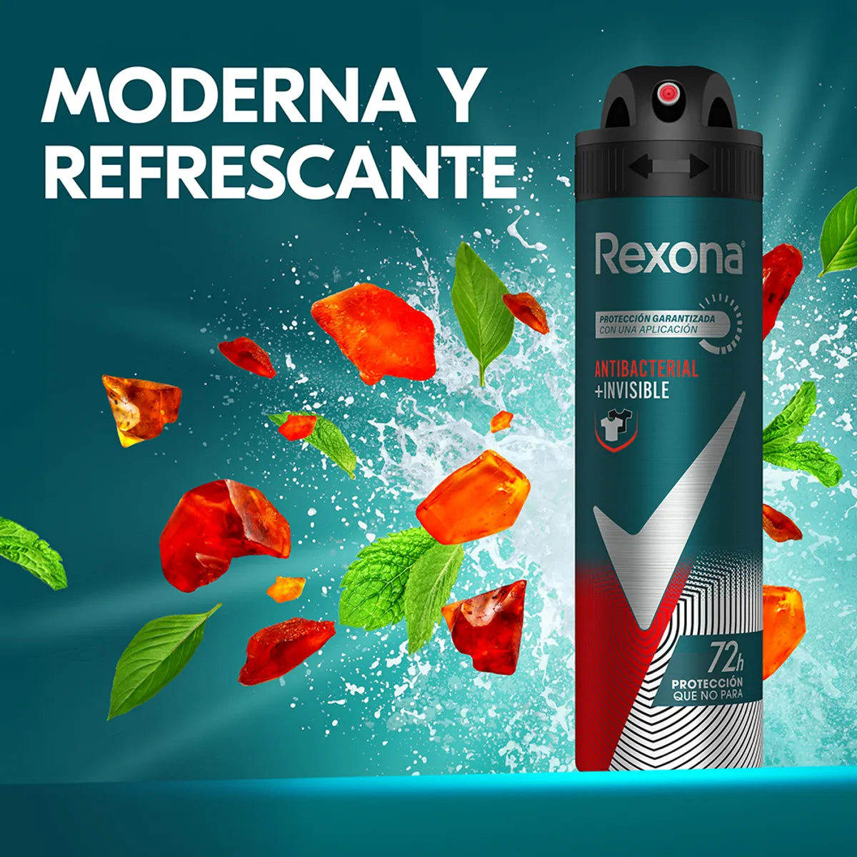 REXONA - Antitranspirante en Spray Rexona Men Invisible Empaque 2 Und