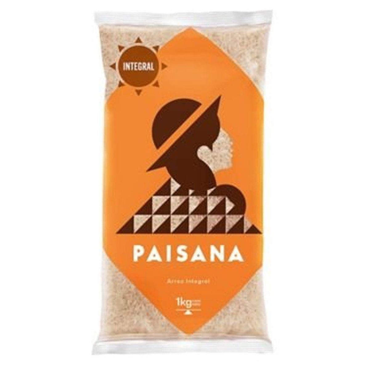 PAISANA - Arroz Integral Paisana Bolsa 1 Kg
