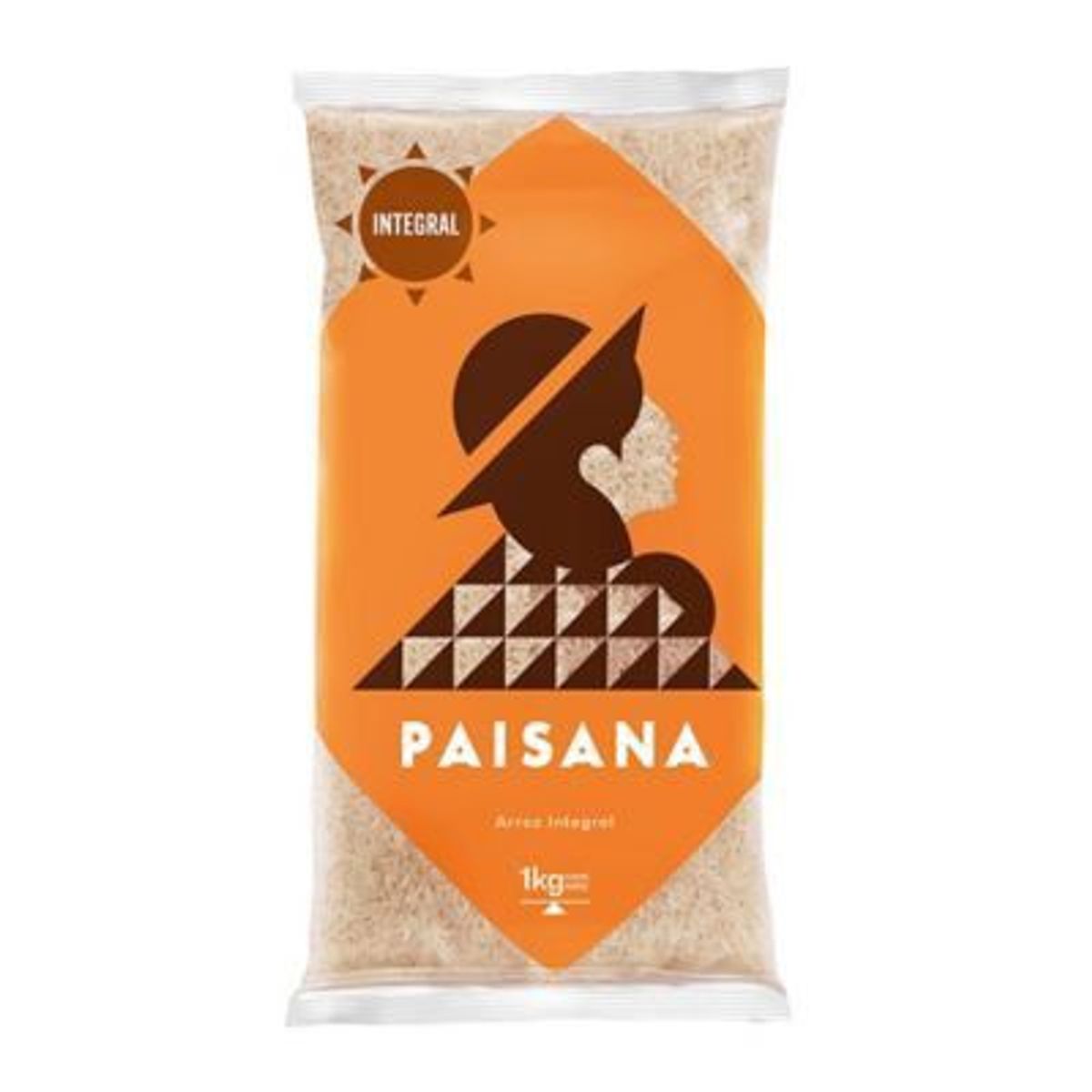 PAISANA - Arroz Integral Paisana Bolsa 1 Kg