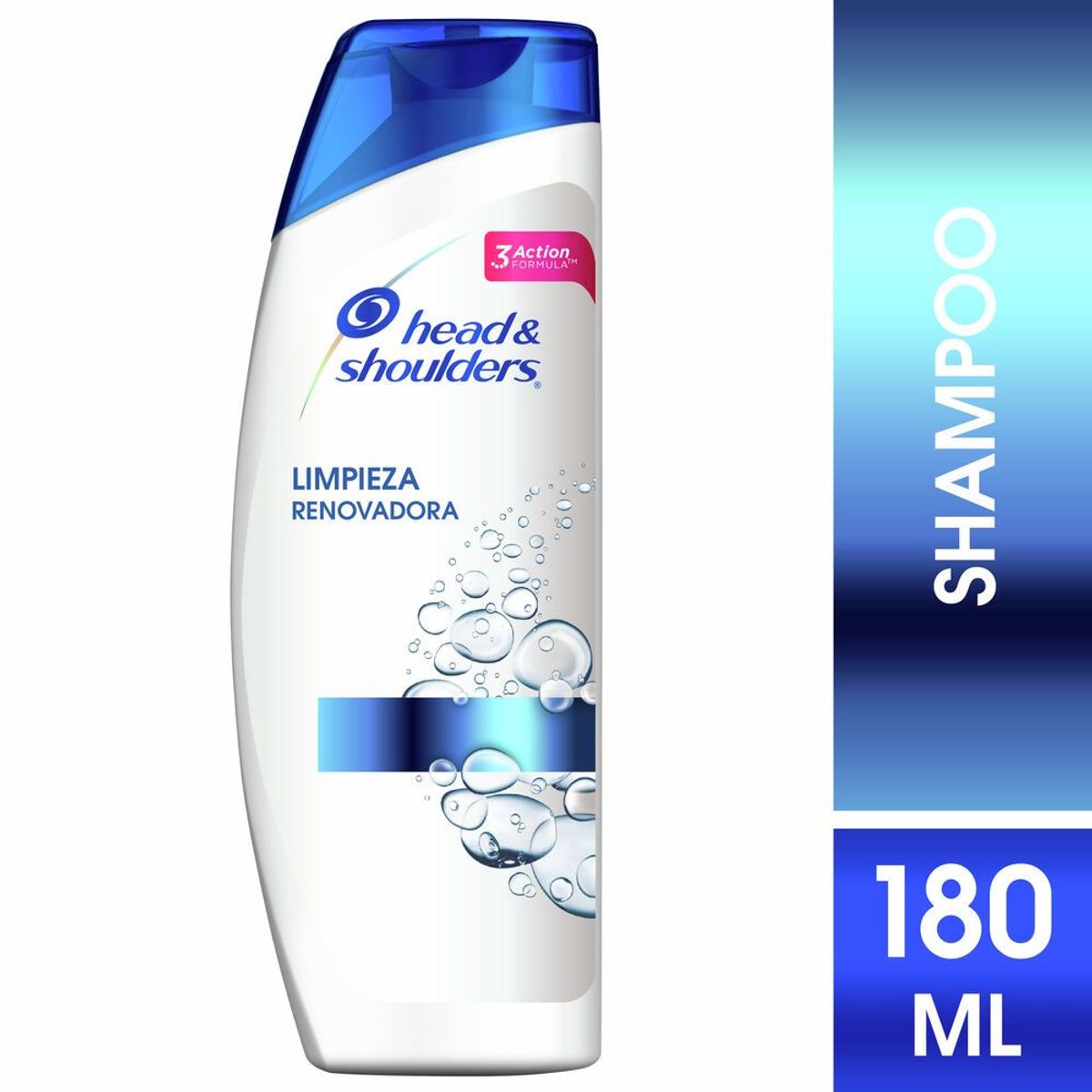 HEAD SHOULDERS - Shampoo Head & Shoulders Limpieza Renovadora Botella 180 mL