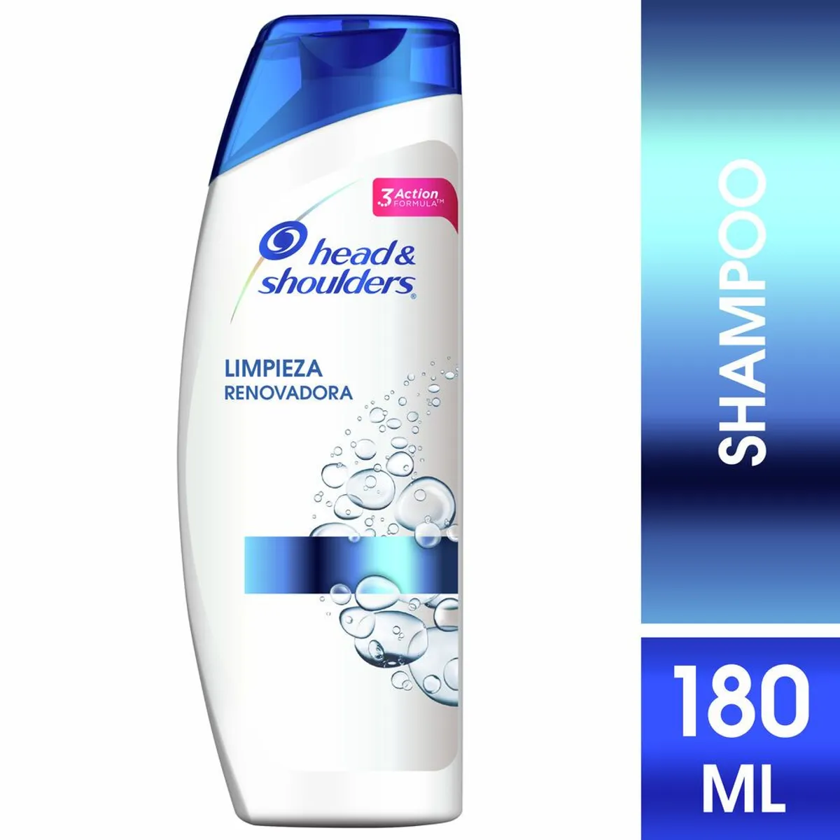HEAD SHOULDERS - Shampoo Head & Shoulders Limpieza Renovadora Botella 180 mL