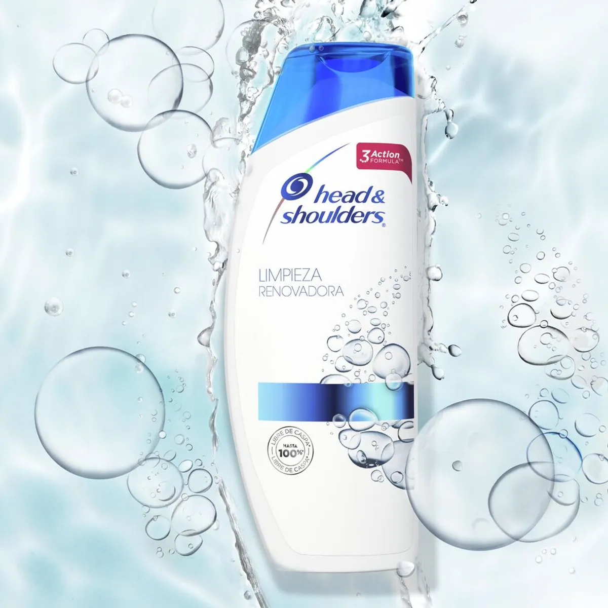 HEAD SHOULDERS - Shampoo Head & Shoulders Limpieza Renovadora Botella 180 mL