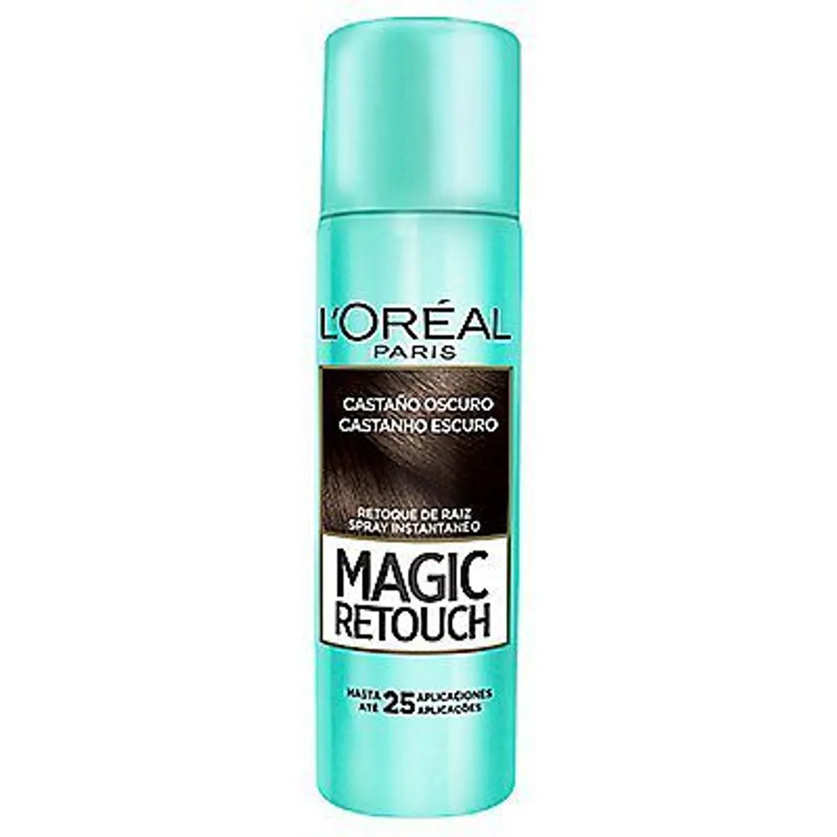 MAGIC RETOUCH - Tinte en Spray Loreal Paris Magic Retouch Castaño Oscuro Envase 75 mL