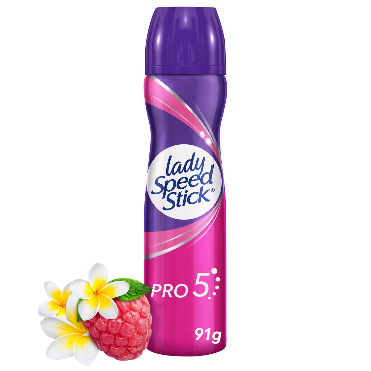 LADY SPEED STICK - Antitranspirante en Spray Lady Speed Stick Pro 5 en 1 Envase 150 mL