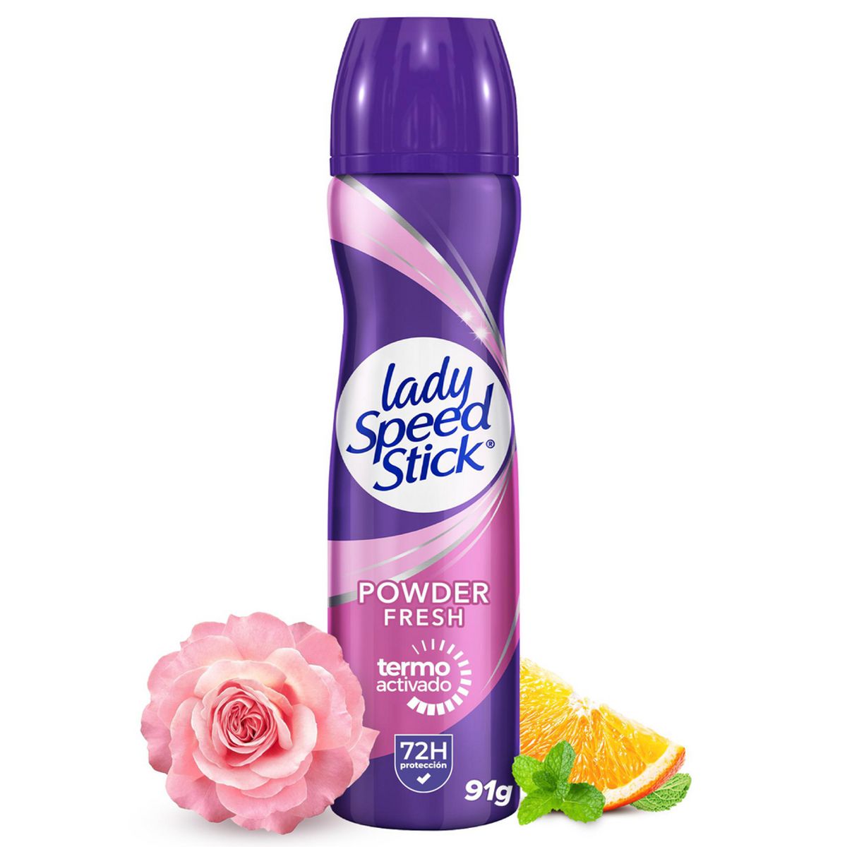 LADY SPEED STICK - Desodorante Mujer Lady Speed Stick Powder Spray Envase 50 mL