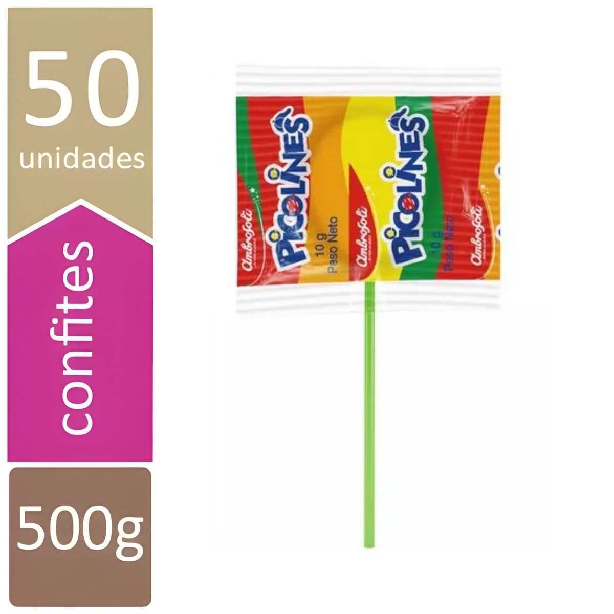 AMBROSOLI - Chupetines Ambrosoli Picolines Bolsa 50 Und