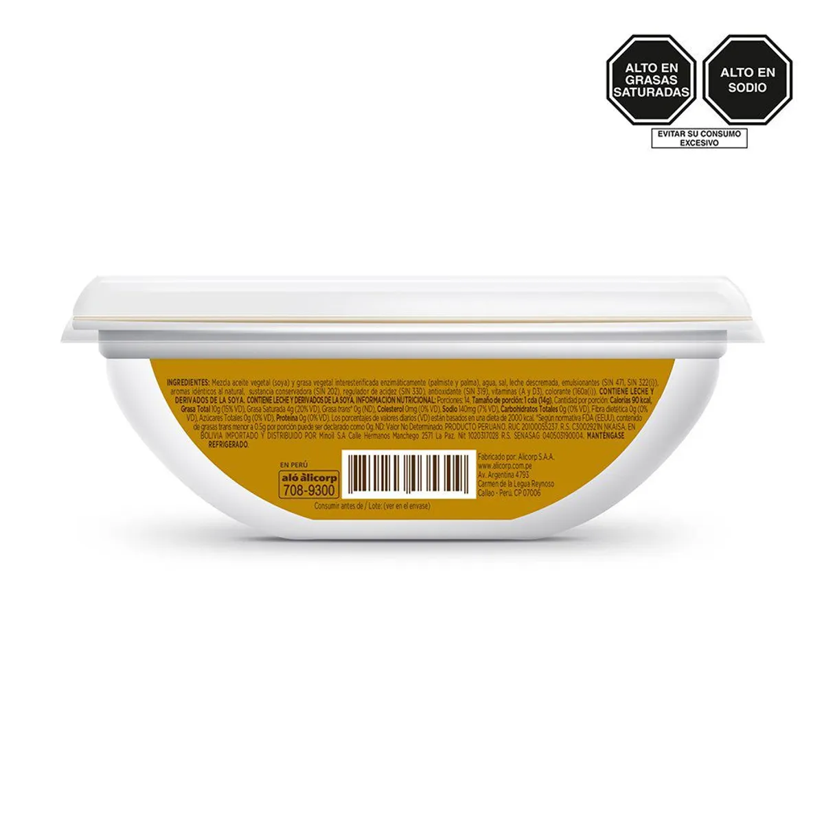 SELLO DE ORO - Margarina Sello de Oro Envase 200 g