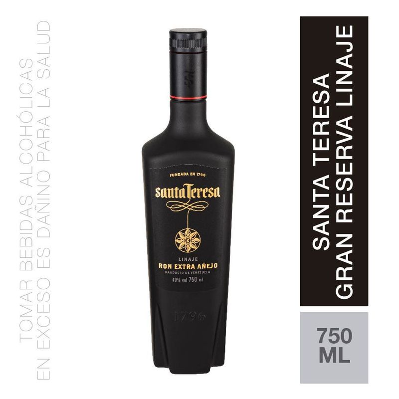 SANTA TERESA - Ron Linaje Santa Teresa Botella 750 mL