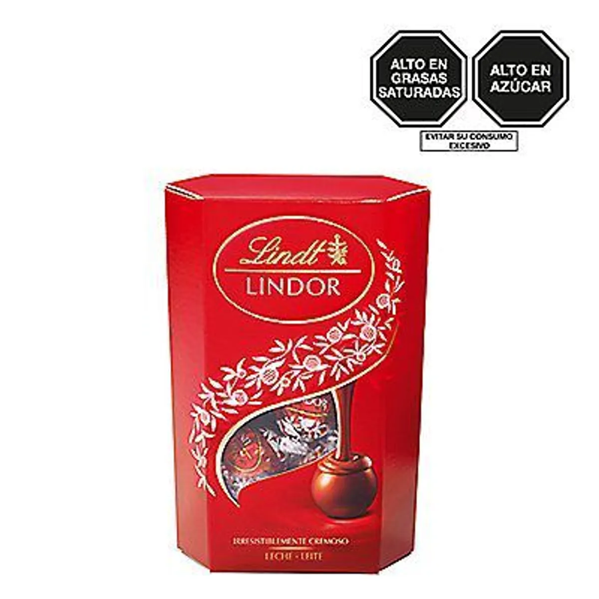 LINDT - Bombones Cornet Milk Lindt Lindor Caja 75 g