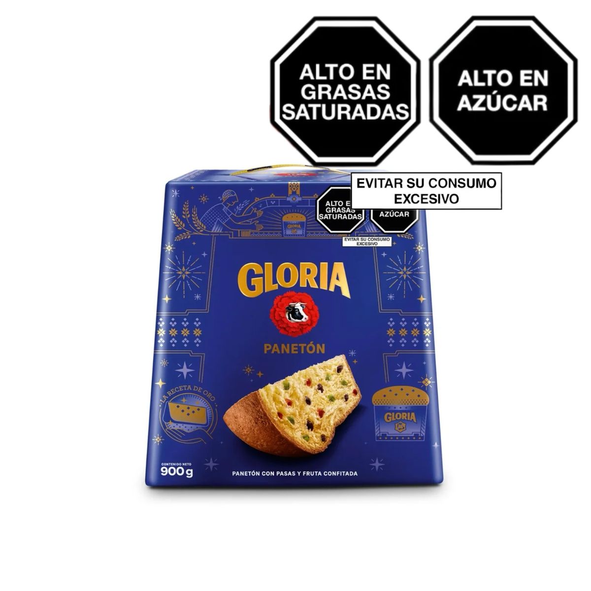 GLORIA - Panetón Gloria Caja 900 g