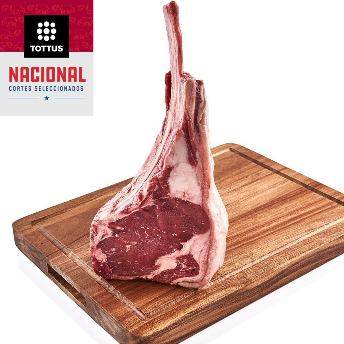 TOTTUS - Tomahawk Steak De Res Corte Especial Tottus