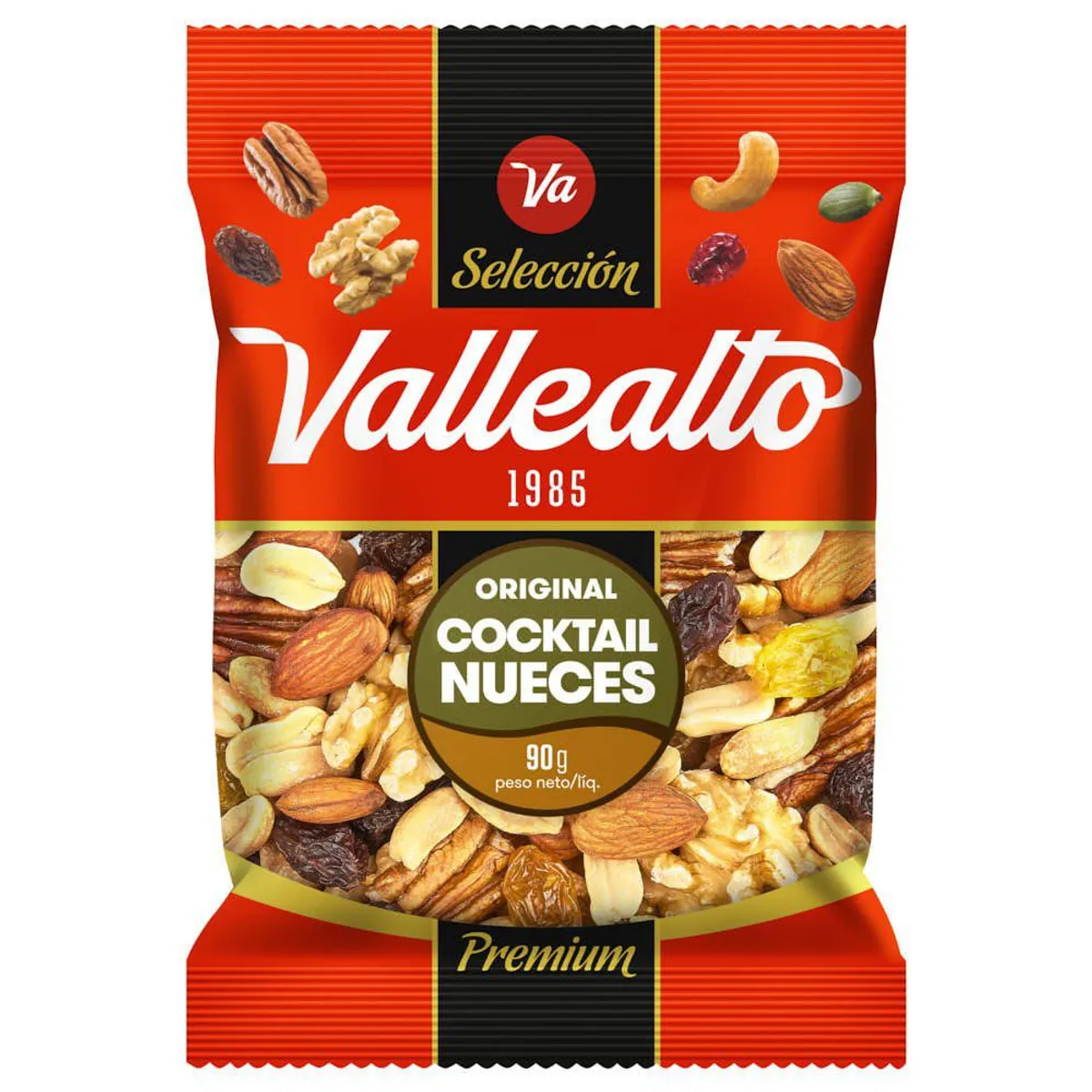 VALLEALTO - Cocktail de Nueces Vallealto Bolsa 90 g