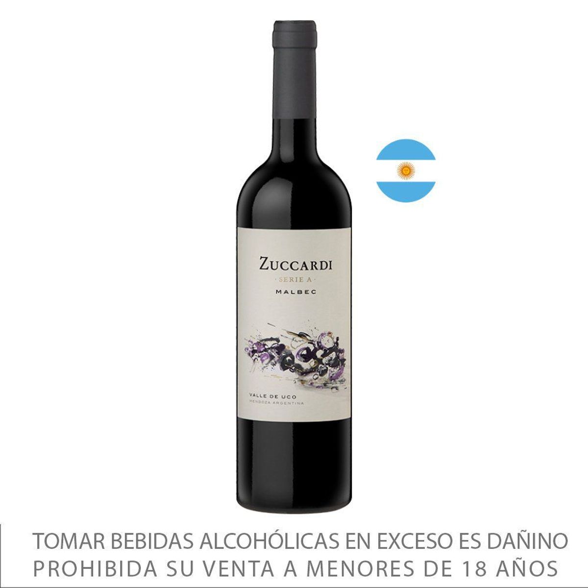 ZUCCARDI - Vino Zuccardi Serie A Malbec Botella 750 mL