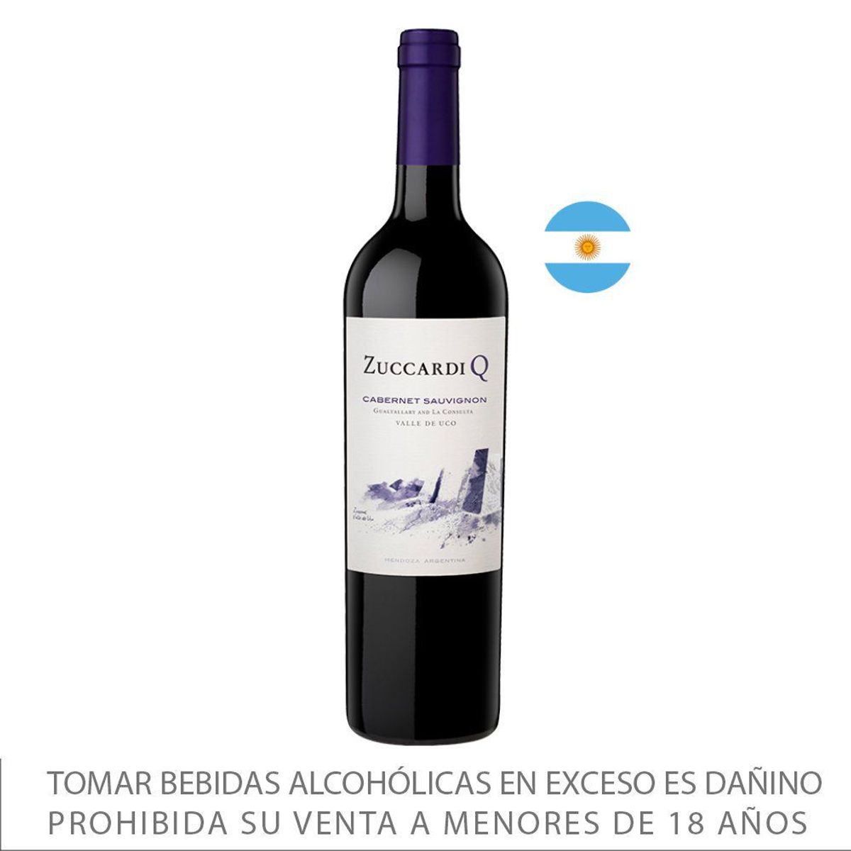 ZUCCARDI - Vino Zuccardi Q Cabernet Sauvignon Botella 750 mL