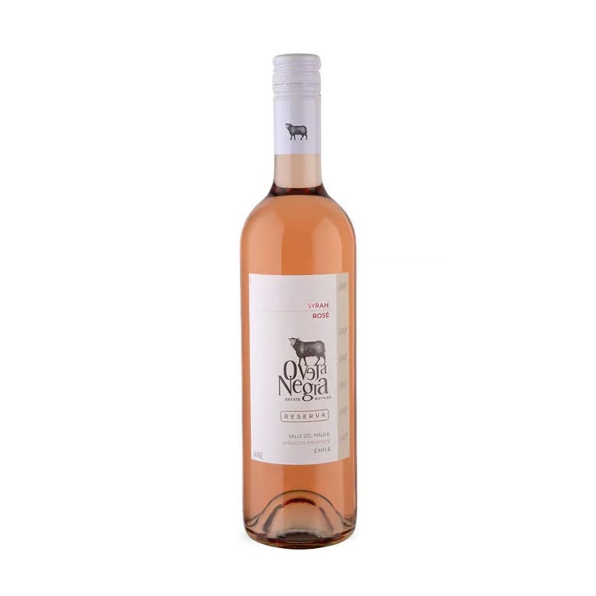 OVEJA NEGRA - Vino Oveja Negra Reserva Syrah Carignan Rosé Botella 750 mL