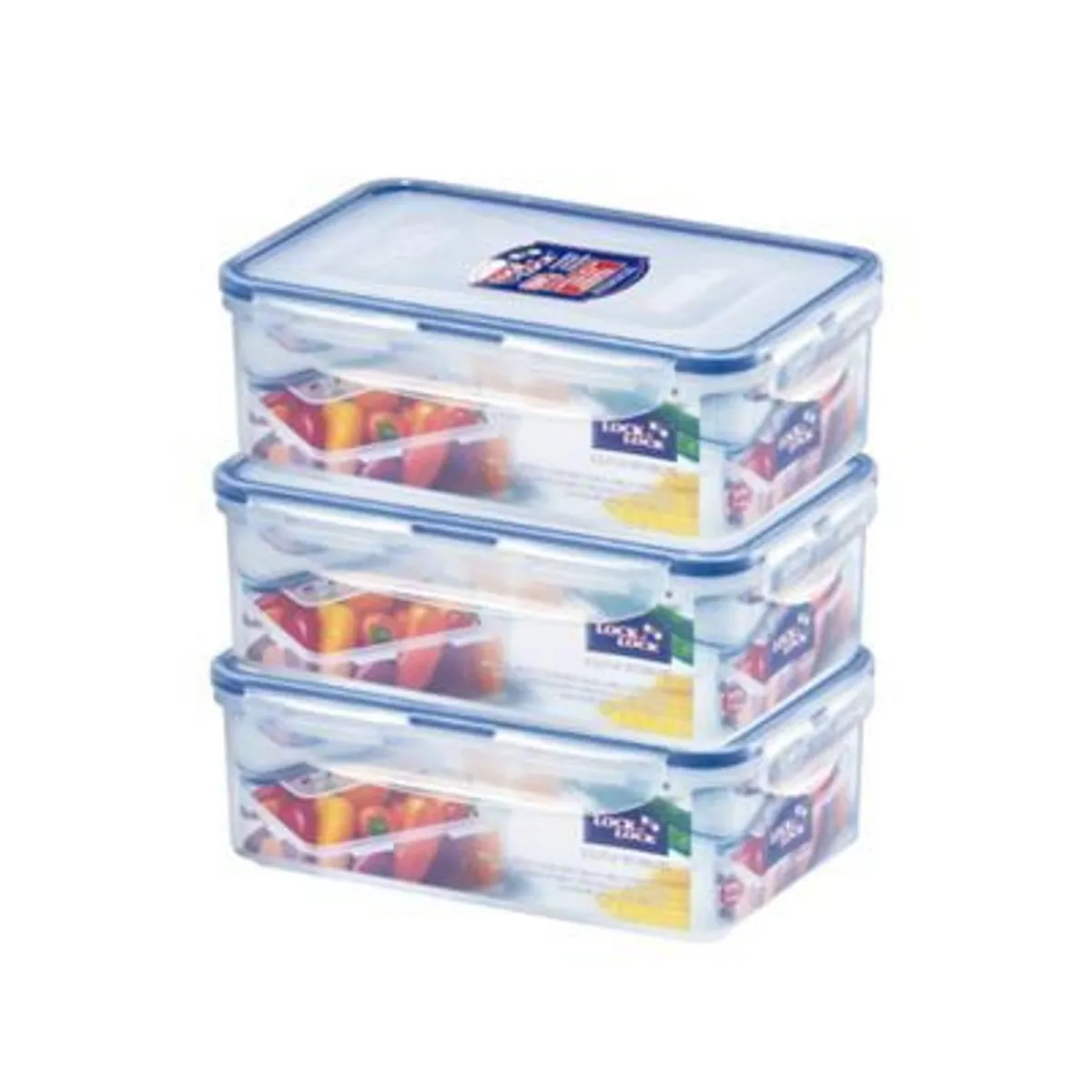 LOCK´N LOCK - Set Hermético Lock´N Lock Recto 3 Piezas 1 L