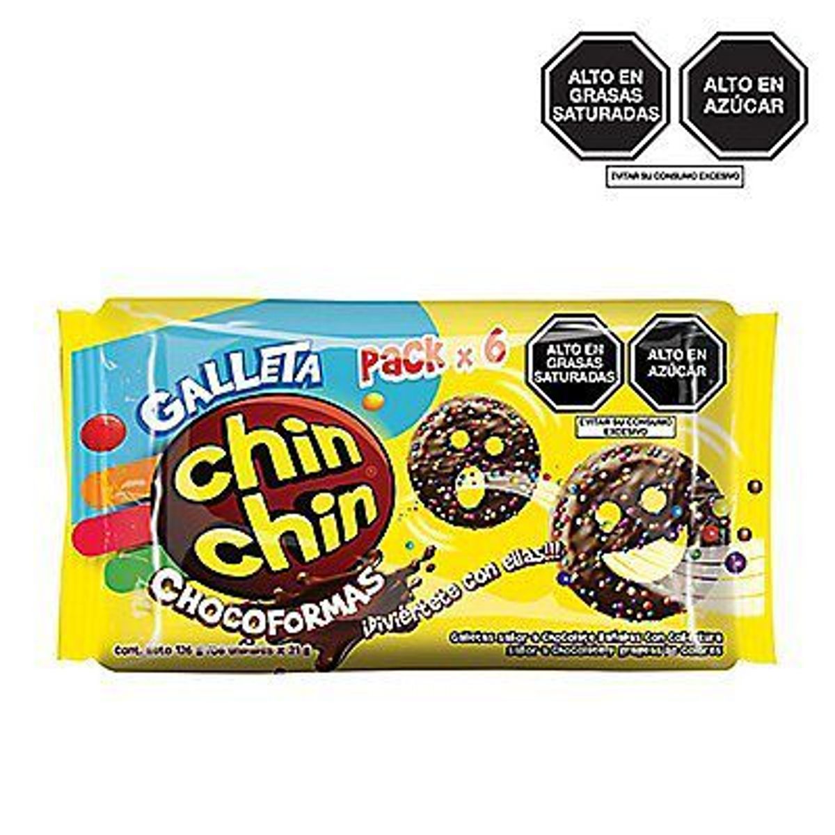CHIN CHIN - Galleta Chocoforma