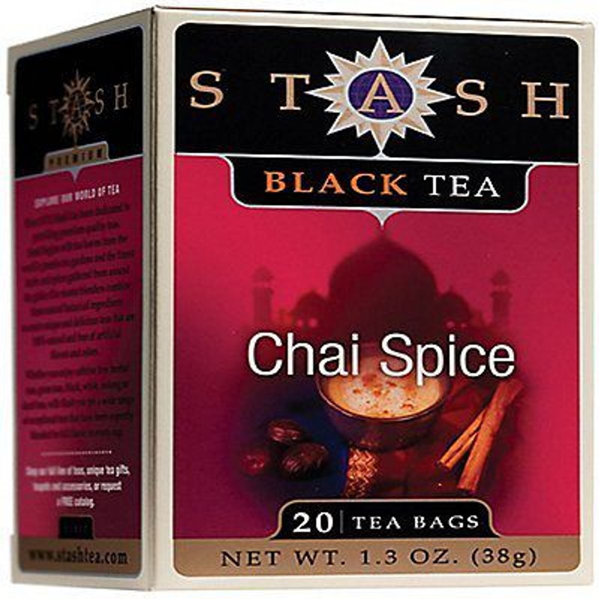 STASH - Infusión Té Negro Chai Spica Stash 20 Filtrantes