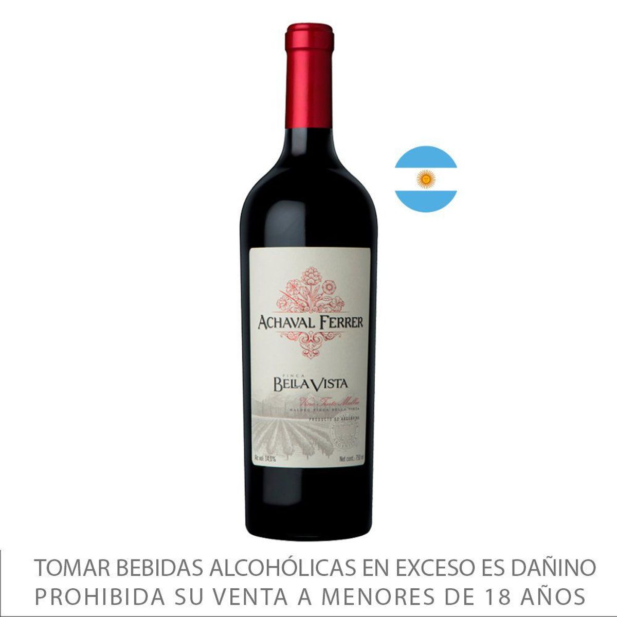 ACHAVAL FERRER - Vino Achaval Ferrer Fica Bella Vista Botella 750 mL