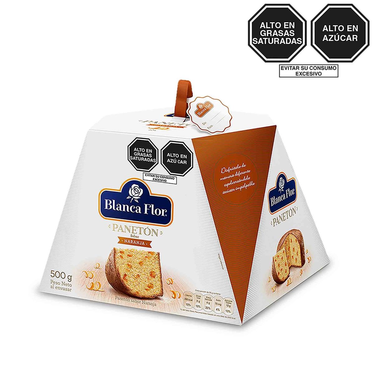 BLANCA FLOR - Paneton Naranja Blanca Flor 500 g