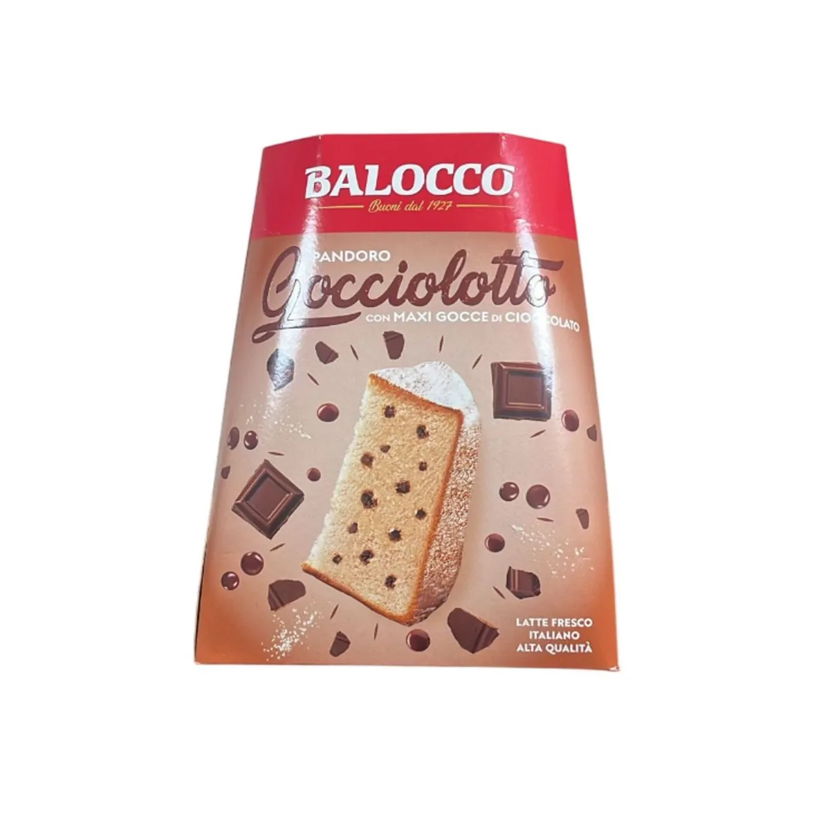 BALOCCO - Pandoro Balocco Gotas de Chocolate Caja 800 g