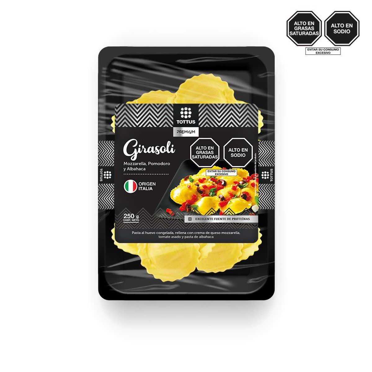 TOTTUS - Pasta en Salsa Girasoli Tottus Empaque 250 g