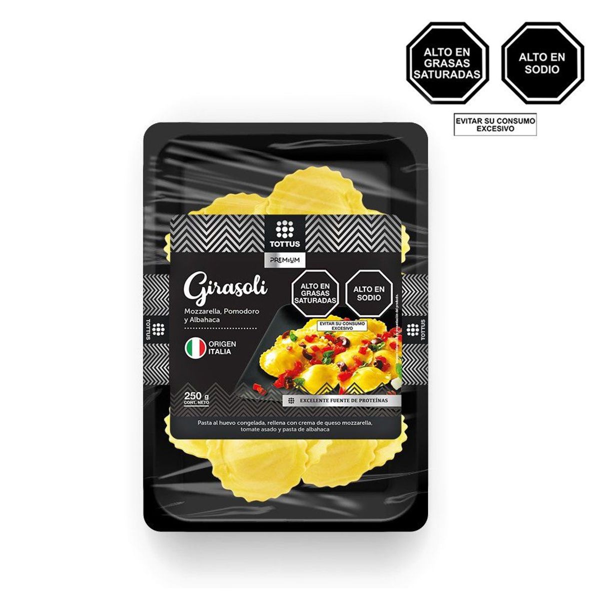 TOTTUS - Pasta en Salsa Girasoli Tottus Empaque 250 g