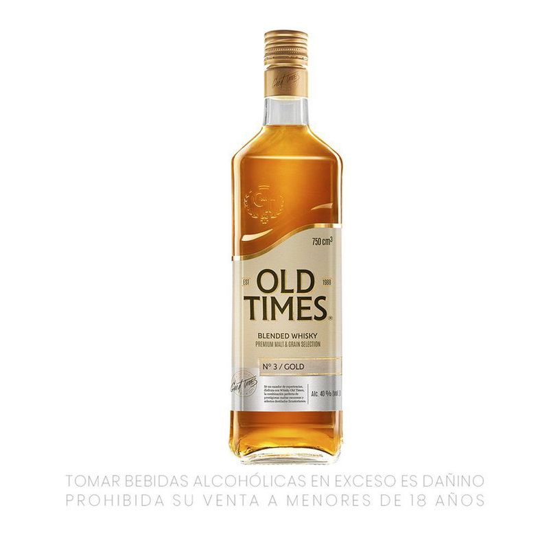 OLD TIMES - Whisky Gold Old Times Botella 750 mL