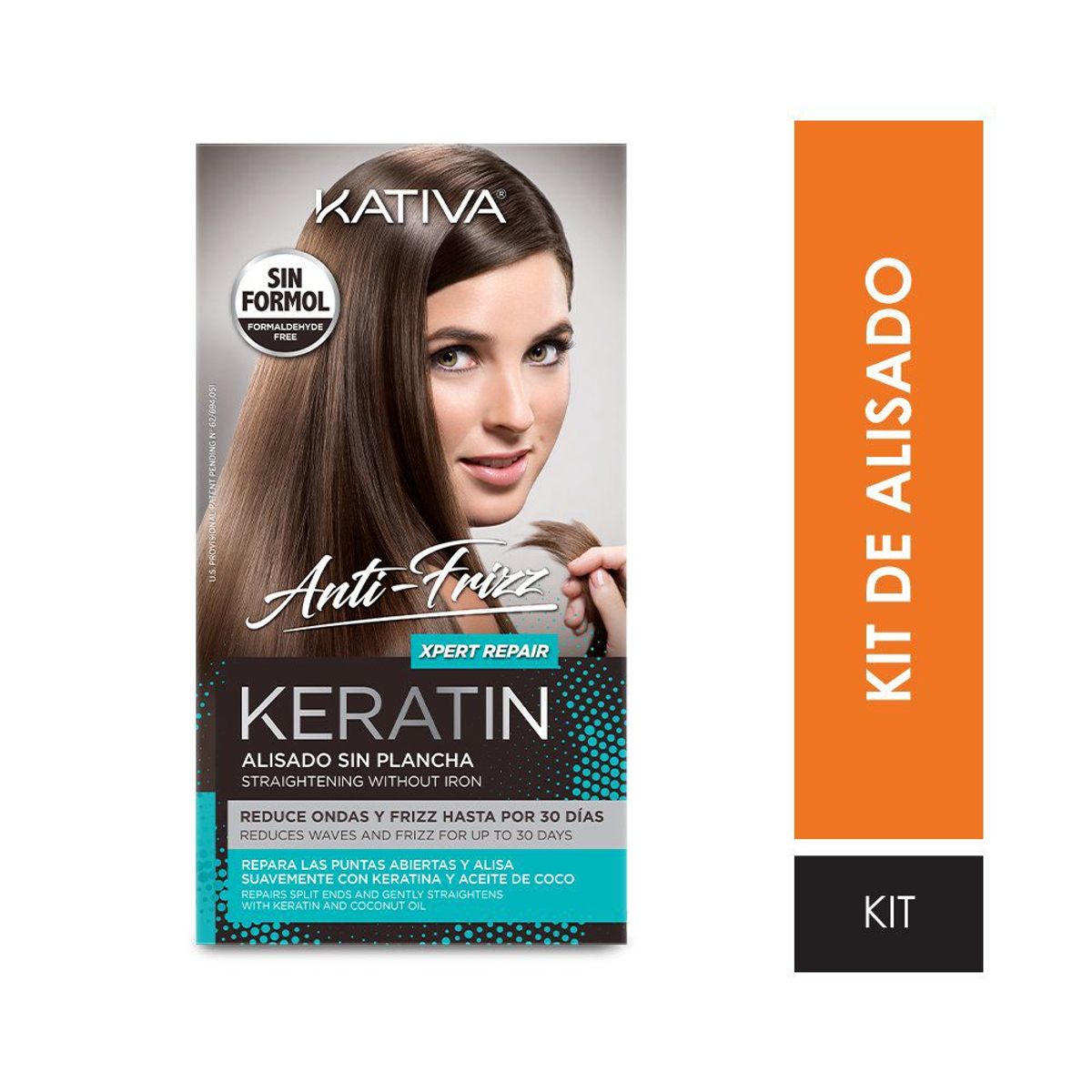KATIVA - Kit Alisado Repair Sin Plancha