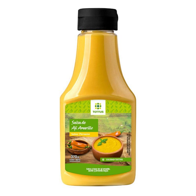 TOTTUS - Salsa de Ají Amarillo Tottus Envase 370 g