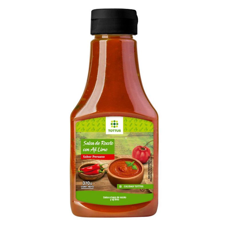 TOTTUS - Salsa de Rocoto y Ají Limo Tottus 370 g