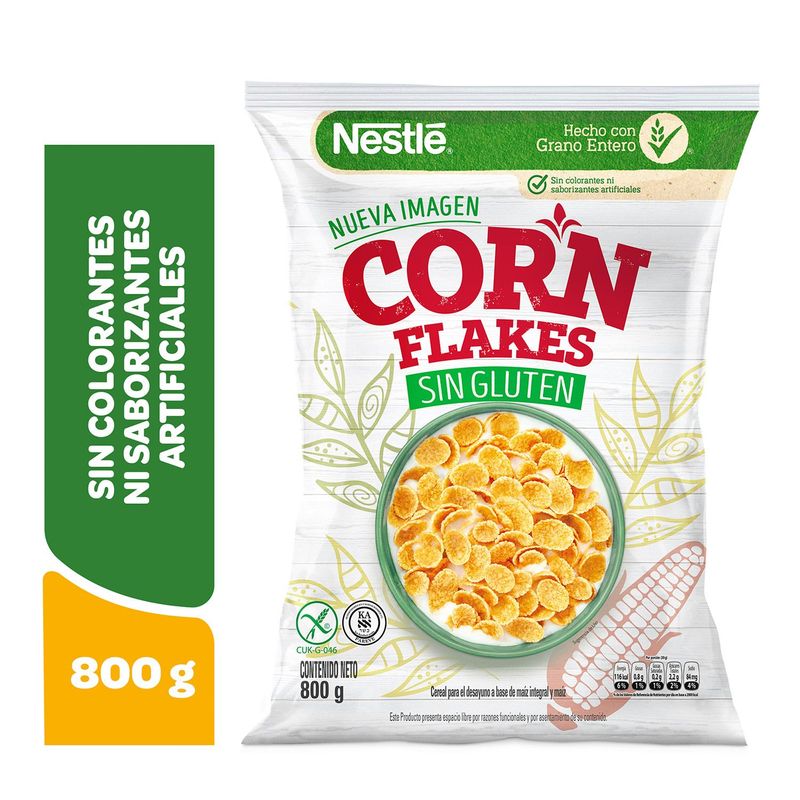 CORN FLAKES - Cereal Corn Flakes Sin gluten 800 g