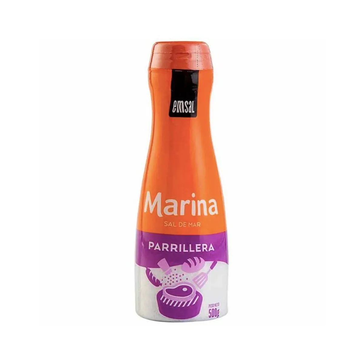 MARINA - Sal Marina Emsal Parrillera Envase 500 g