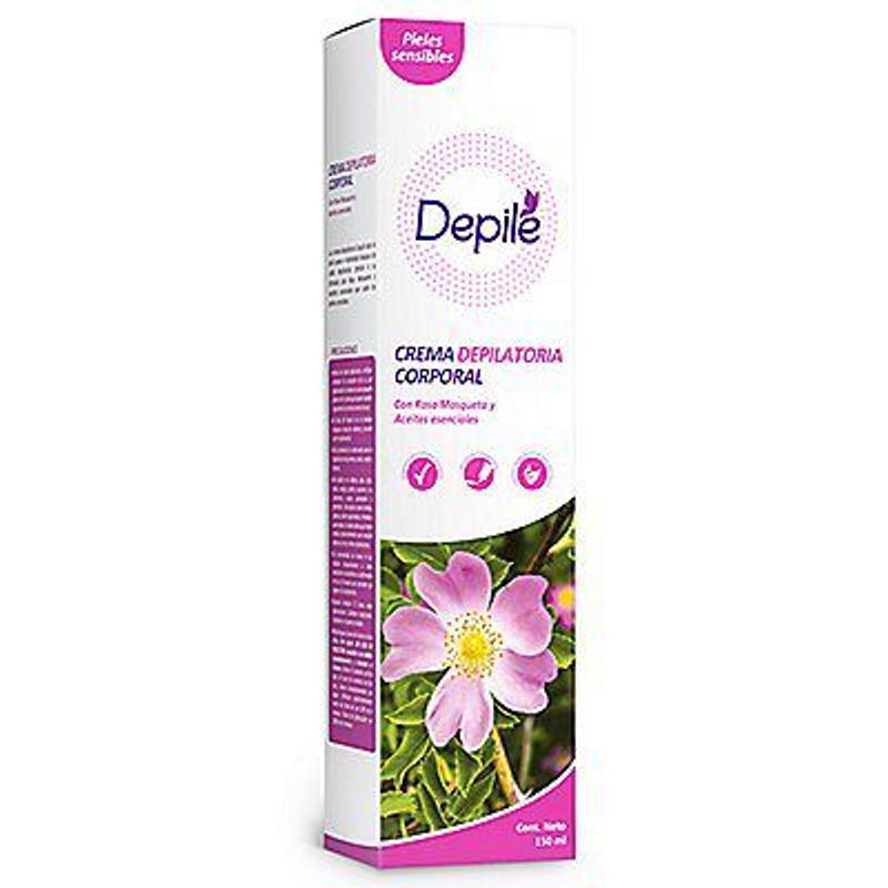 DEPILE - Crema Depiladora Depile Rosa Mosqueta Envase 150 mL