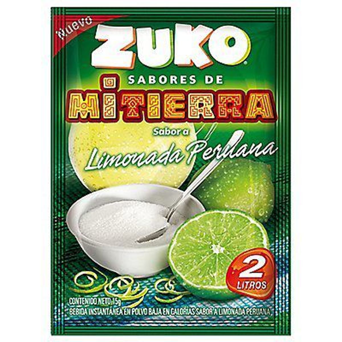 ZUKO - Bebida Instantánea en Polvo Zuko Limonada Sobre 15 g